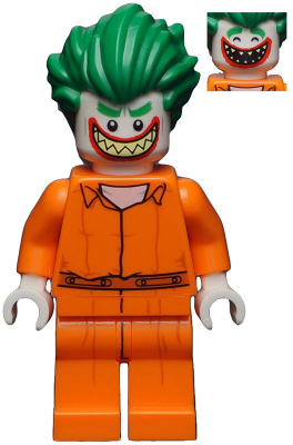 SH343 - The Joker - Prison Jumpsuit, Smile with Pointed Teeth Grin