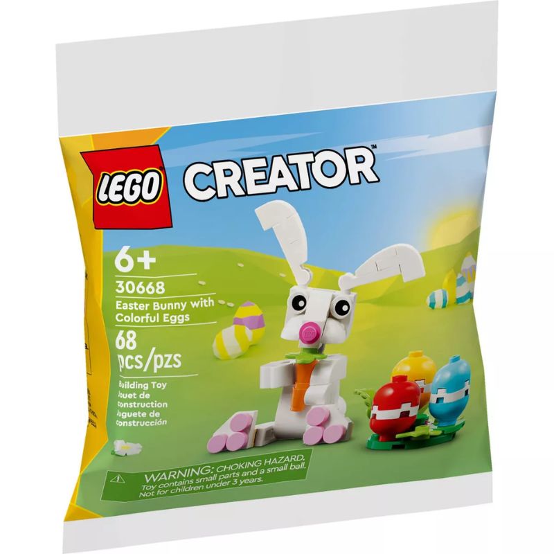 30668 Easter Bunny with Colorful Eggs