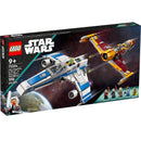 75364 New Republic E-wing vs. Shin Hati's Starfighter