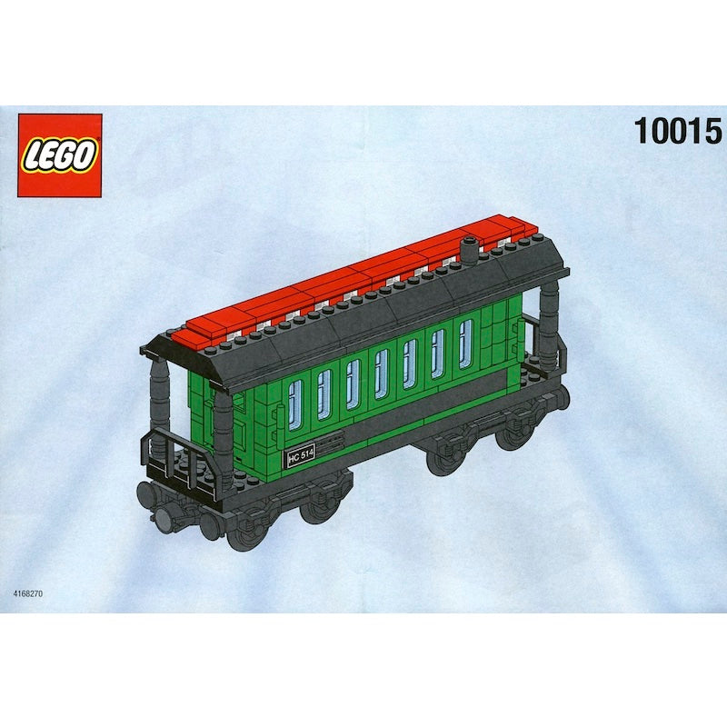 10015 Green Passenger Wagon (Certified Set)