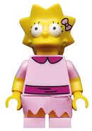 SIM030 Lisa, The Simpsons, Series 2 (Minifigure Only without Stand and Accessories)