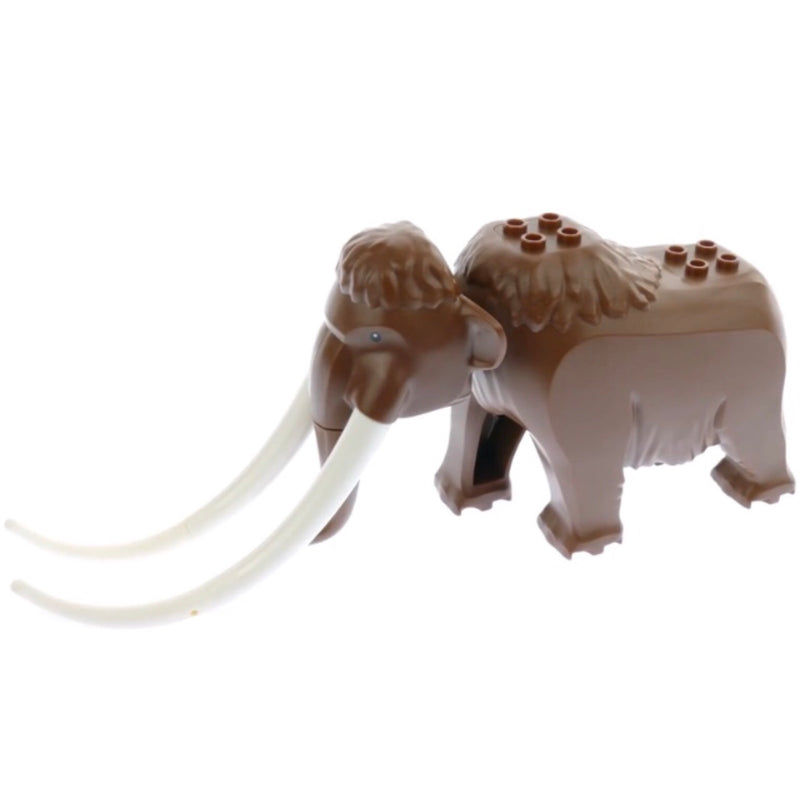 MAMMOTH01 Mammoth with White Tusks