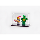 Acrylic Display Case (AS14-2)  - 2-Figure Case - Black Base