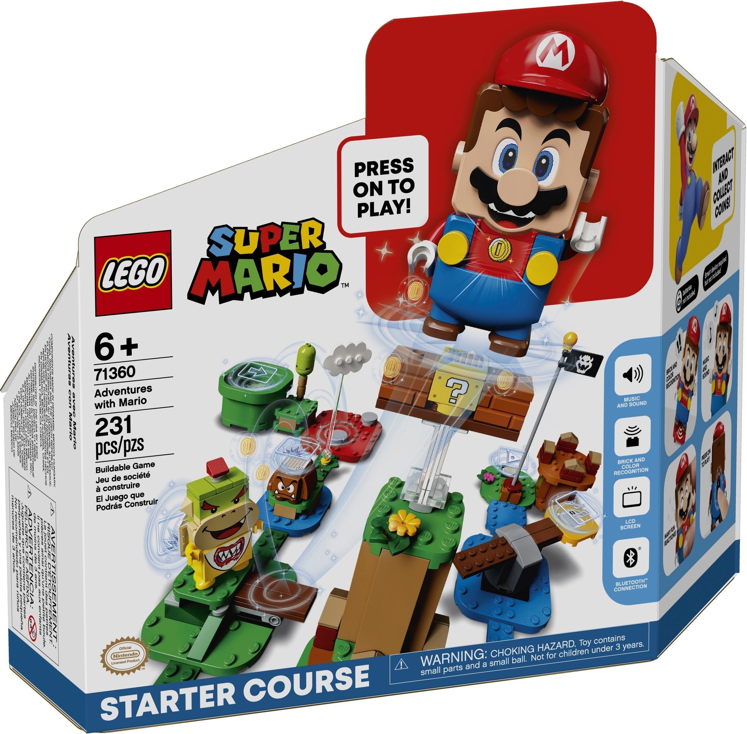 トライアルセット・サンプル MariO 71360 Adventures with Mario Starter Course