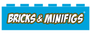 Bricks & Minifigs South Jordan, SLC, Bountiful logo