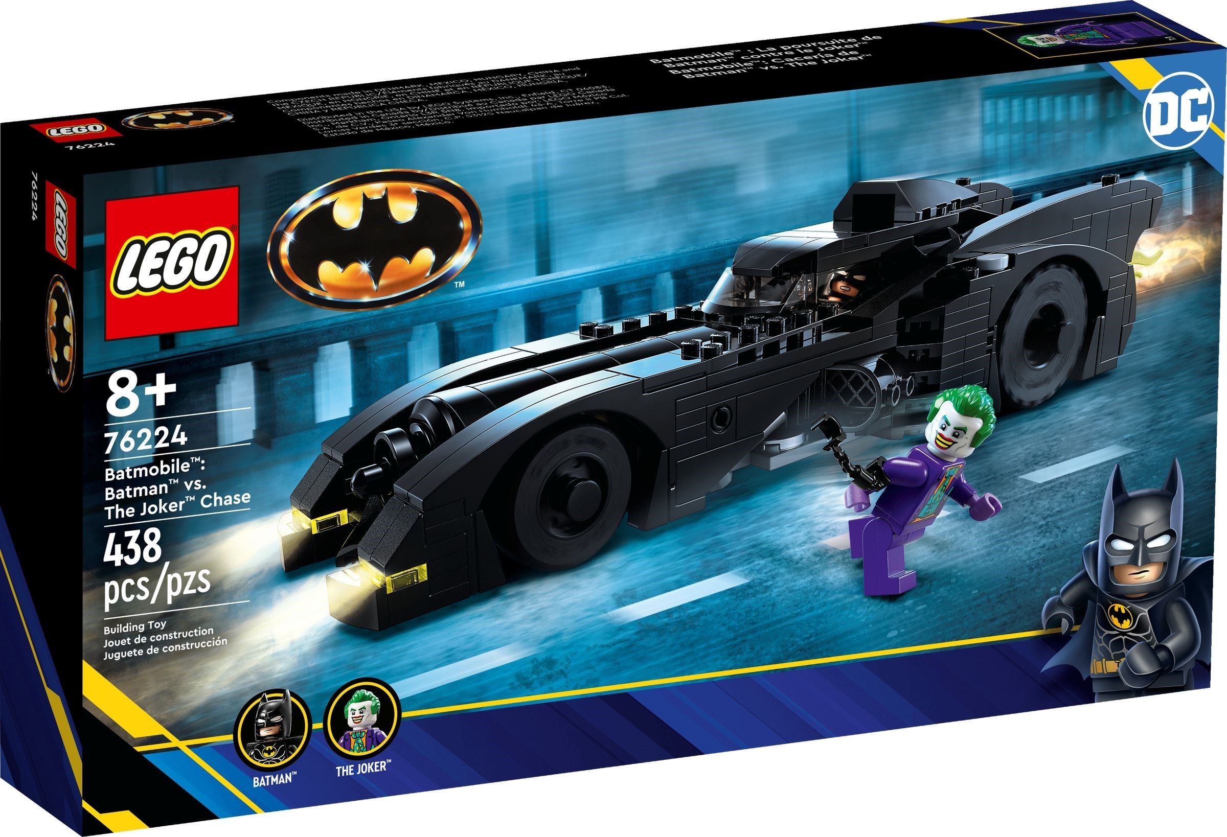 NEW! BATMOBILE BATMAN Set & Batman Car Compatible w/S hotsell