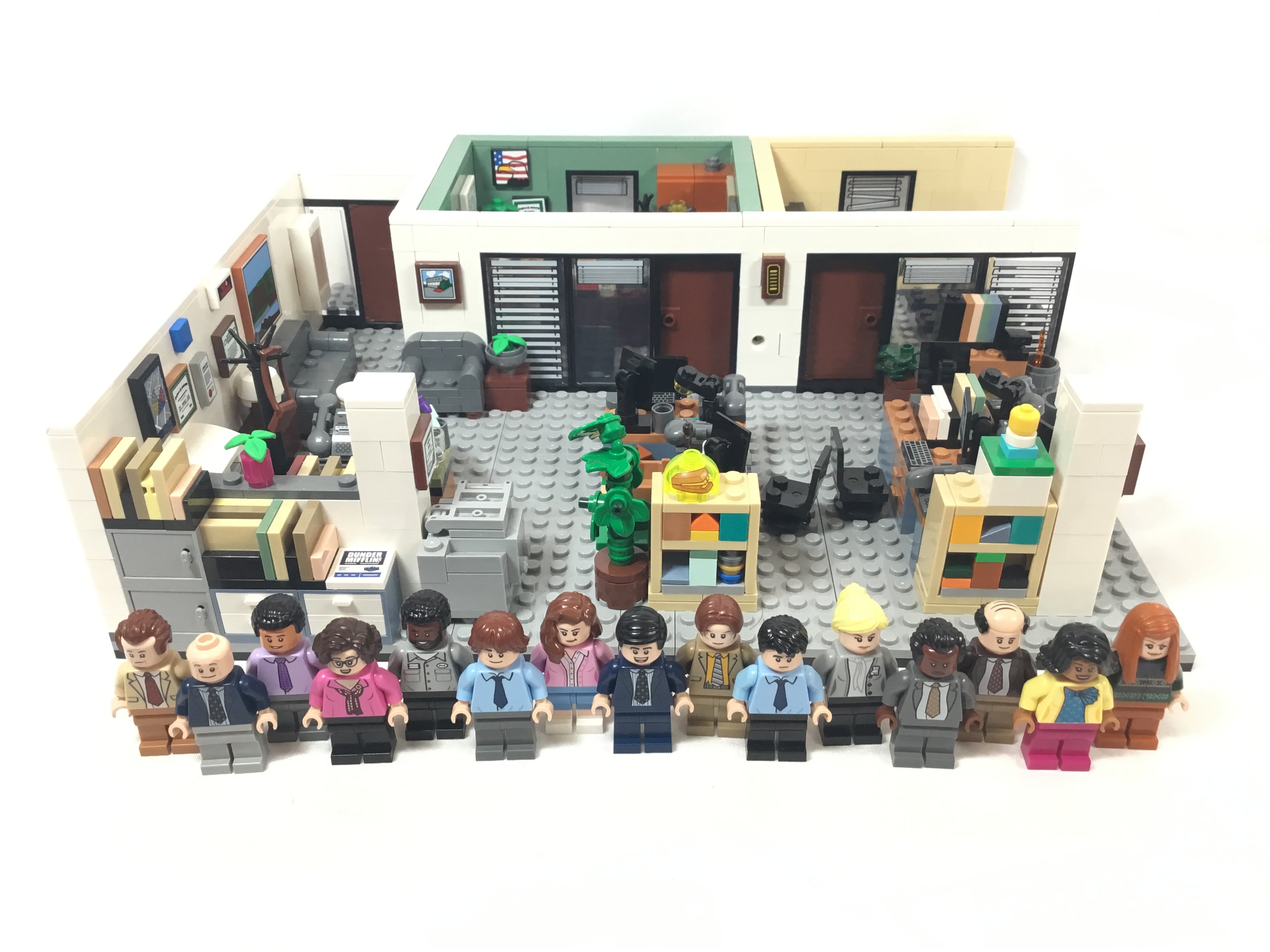 Michael Scott The Office Minifigures Lego The Office Dunder