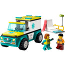 60403 Emergency Ambulance and Snowboarder