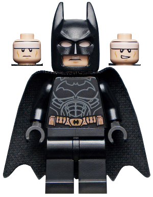 SH781 - Batman - Black Suit with Copper Belt, Spongy Cape