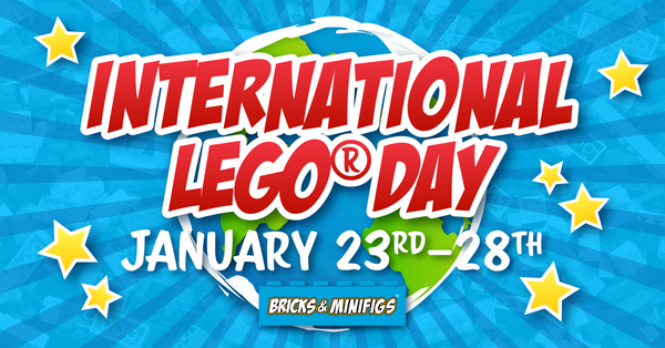 January 23rd–28th: International LEGO® Day Bingo Week