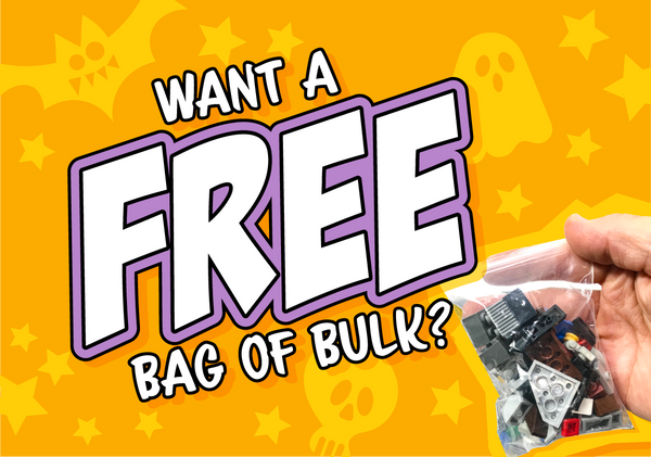 October 23rd–31st: Get a FREE bag of LEGO® bulk!