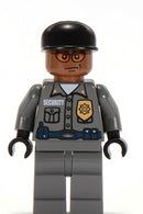 BAT019 Arkham Asylum Guard - Light Brown Head, Black Cap