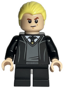 HP321 Draco Malfoy - Hogwarts Robe, Black Tie