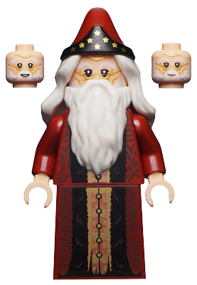 COLHP24: Headmaster Albus Dumbledore, Harry Potter, Series 2 (Minifigure Only without Stand and Accessories)