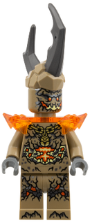njo1030 Earth Monster - Horns