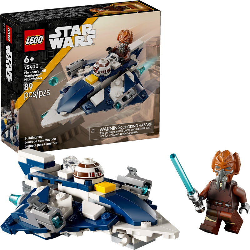 75400 Plo Koon's Jedi Starfighter Microfighter