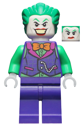 SH590 -  The Joker - Orange Bow Tie, Green Arms