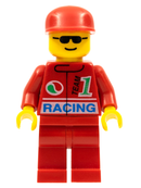 oct034 Octan - Racing, Red Legs, Red Cap
