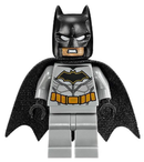 SH0531 Batman, Medium Nougat Face, Light Bluish Gray Suit