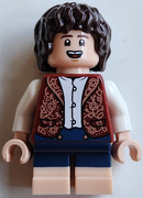 lor143 Frodo Baggins - Dark Red Vest