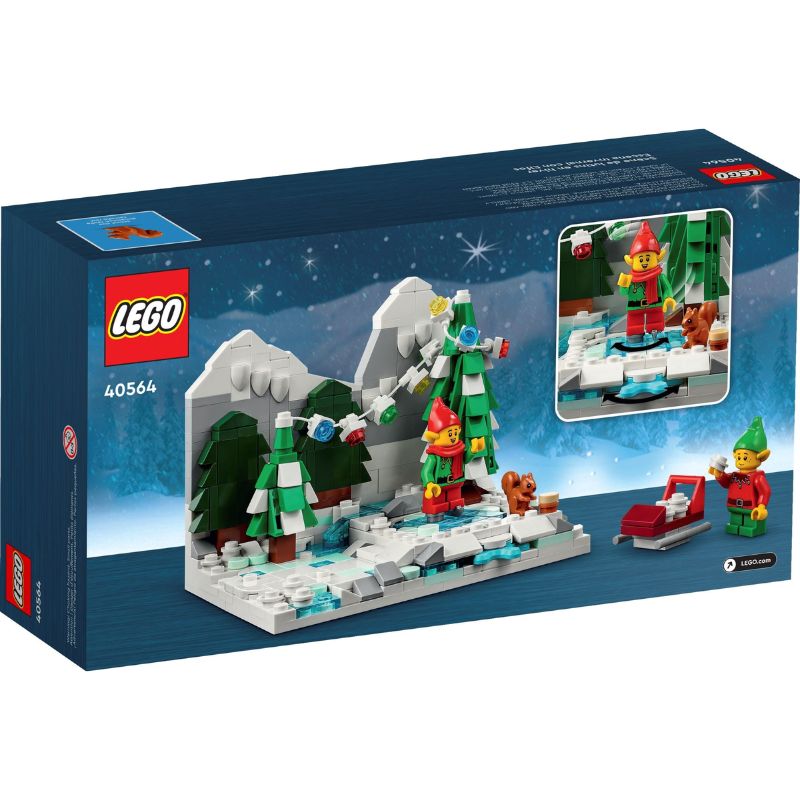 40564 Winter Elves Scene