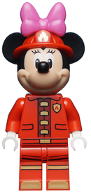 Dis051 Minnie Mouse - Fire Fighter