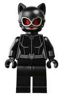 SH0595 Catwoman - Black Suit, Red Goggles