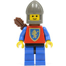 CAS113A Crusader Lion - Blue Legs with Black Hips, Dark Gray Chin-Guard, Quiver