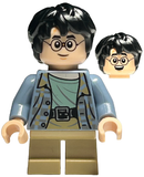 HP449 Harry Potter - Sand Blue Jacket, Dark Tan Short Legs, Broken Glasses