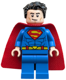SH1006: Superman - Blue Suit, Spongy Cape, Tousled Hair, Closed Mouth / Red Eyes