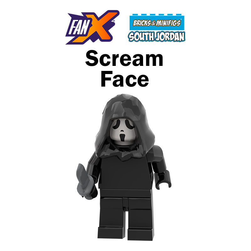 FanX 2024 Scream Face Custom Minifig