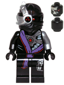 njo0109 Nindroid Warrior with Head Pattern Only on Front