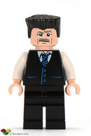 spd017 J. Jonah Jameson - Vest with Striped Tie, Flat Top Hair