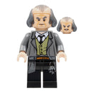 HP140 Argus Filch - Bald on Top, Dark Bluish Gray Jacket