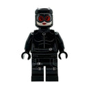 SH1089 Catwoman - Black Suit and Mask, Red Lenses, Leg Straps