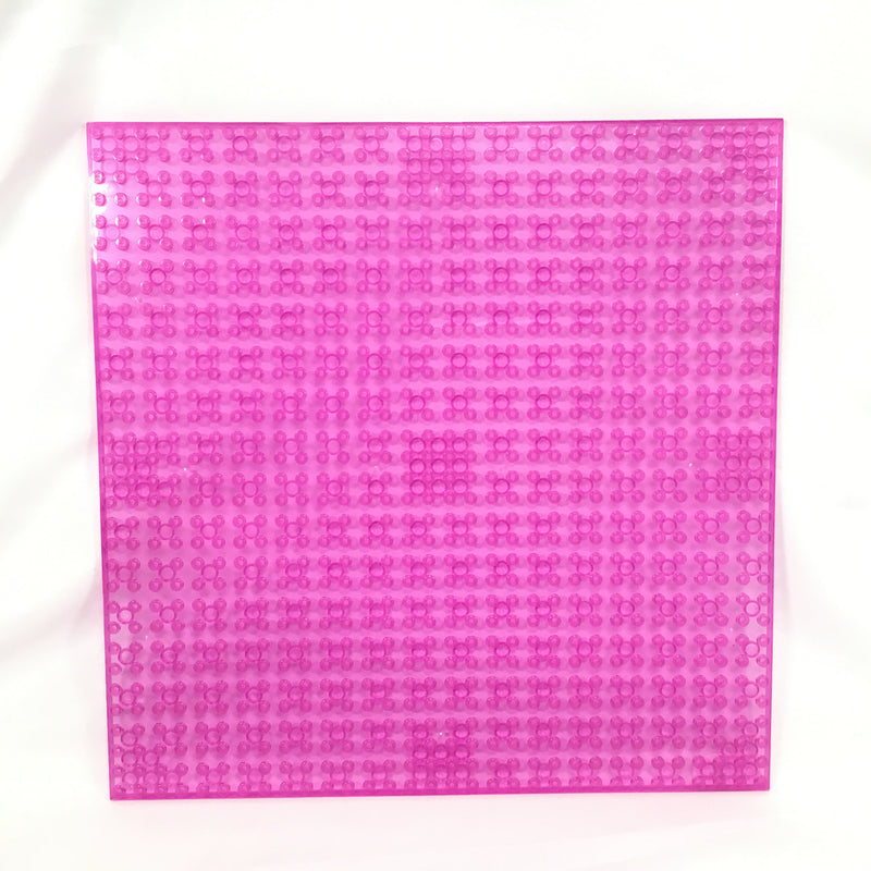 SB Medium 10 x 10 Plate(Stackable) - Trans-Pink