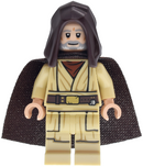 SW1467: Obi-Wan Kenobi - Old, Dark Brown Hood and Spongy Cape