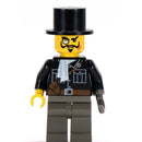 ADV025 Baron von Barron (Orient)- Black Shirt, Dark Gray Legs, Black Top Hat