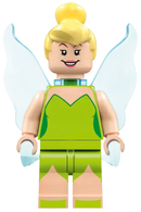 DIS086: Tinker Bell - Minifigure, Trans-Light Blue Butterfly Wings
