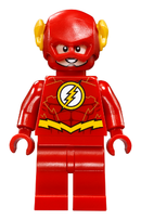 SH0473 The Flash - Gold Outlines on Chest