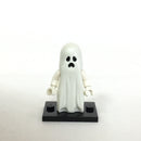 GEN046 Ghost with Pointed Top Shroud with 1x2 Plate and 1x2 Brick as Legs