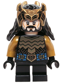 LOR106 Thorin Oakenshield - Gold Armor and Crown