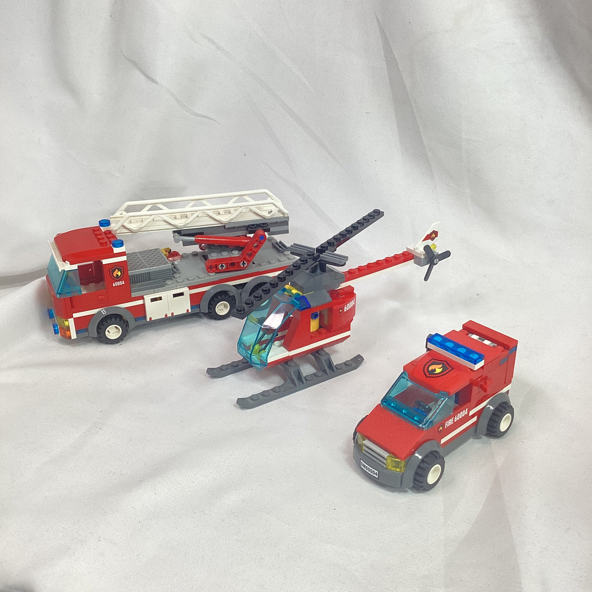 60004 Fire Station No figs Pre Owned