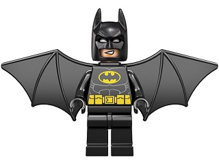 SH402 -  Batman - Black Wings, Black Headband