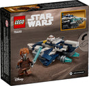 75400 Plo Koon's Jedi Starfighter Microfighter