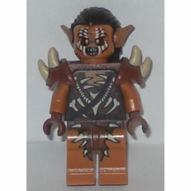 LOR077 Gundabad Orc - Hair and Shoulder Spikes