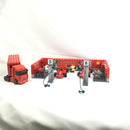 8155 Ferrari F1 Pit (Pre-Owned Partial Set) (Missing Bridgestone White Car)
