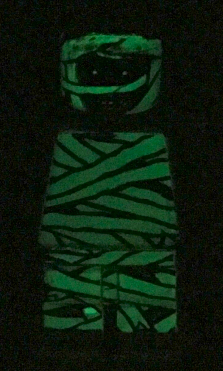 MOF001 Mummy - Glow in the Dark Pattern