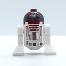 SW1221 Astromech Droid, R4-P17 - Silver Band Around Dome, Dark Bluish Gray Rectangles