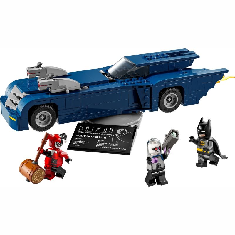 76274 Batman with the Batmobile vs. Harley Quinn and Mr. Freeze